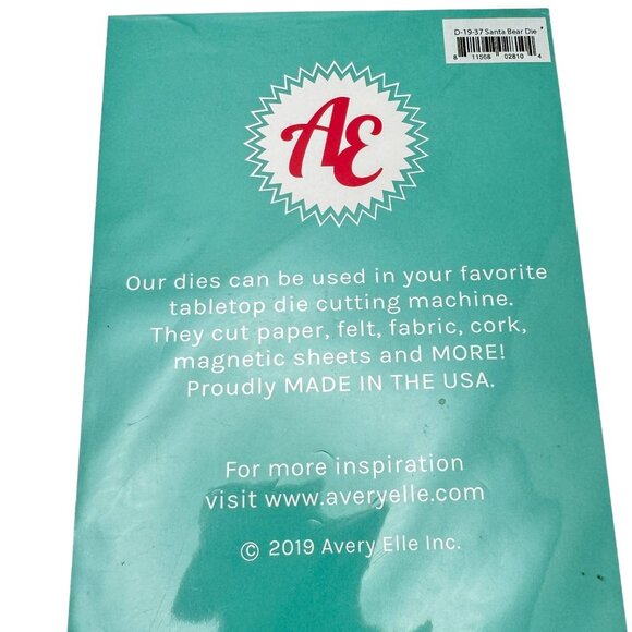 Christmas Holiday Set of 4 Metal Cutting Dies For Crafting & Card Making - Picture 8 of 10